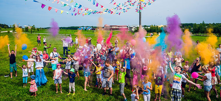 Праздник «Фейерверк красок»