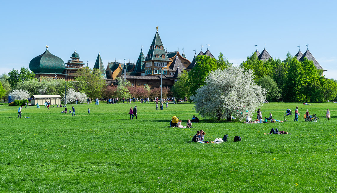 Природные красоты музея-заповедника «Коломенское» 