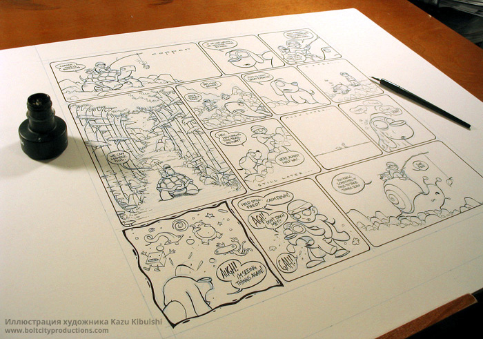 Из истории комикса…