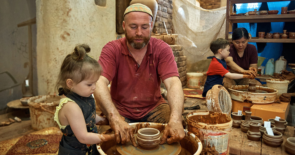 Гончарная мастерская в ЭТНОМИРе
