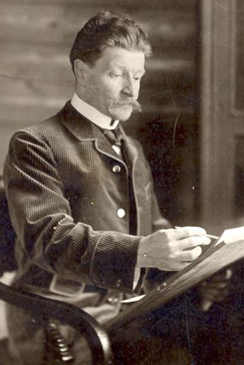 Врубель за работой