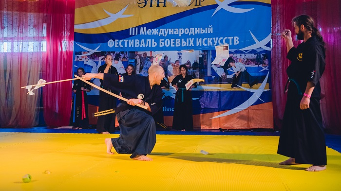 Хэдонг кумдо - представили зрителям члены Федерации боевых искусств Ногинского района
