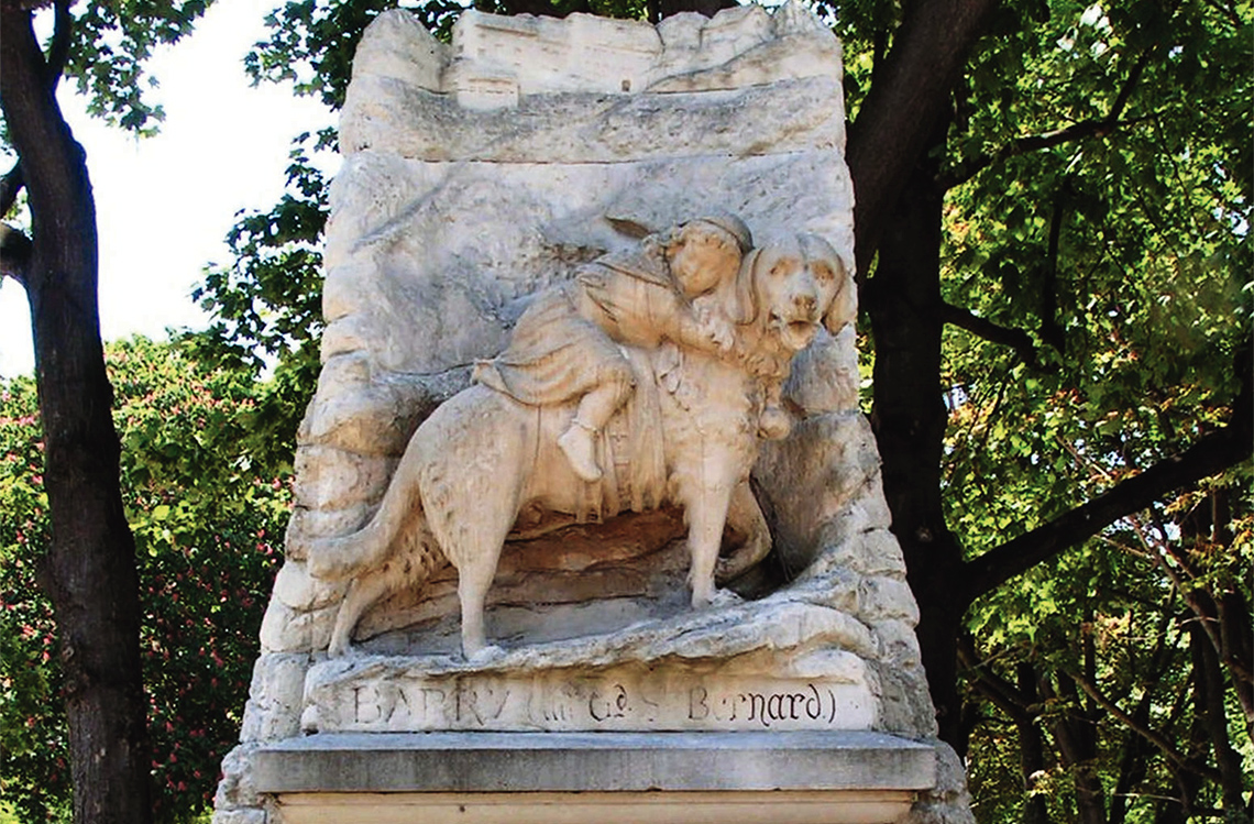 Памятники собакам