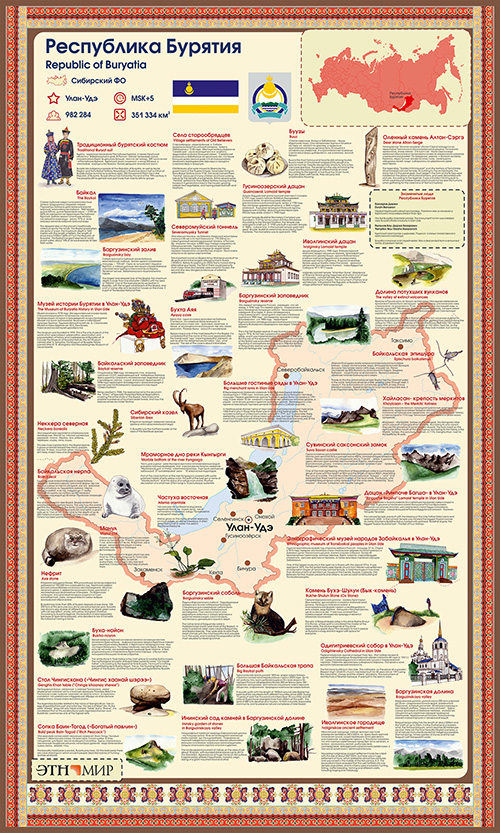 Информационный щит «Республика Бурятия»