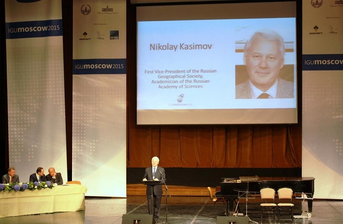 Президент географического факультета МГУ, академик РАН, профессор Н. С. Касимов