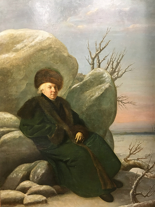 Сальваторе Тончи. Портрет Гавриила Державина