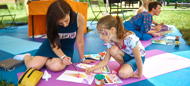 Праздник «Фейерверк красок»