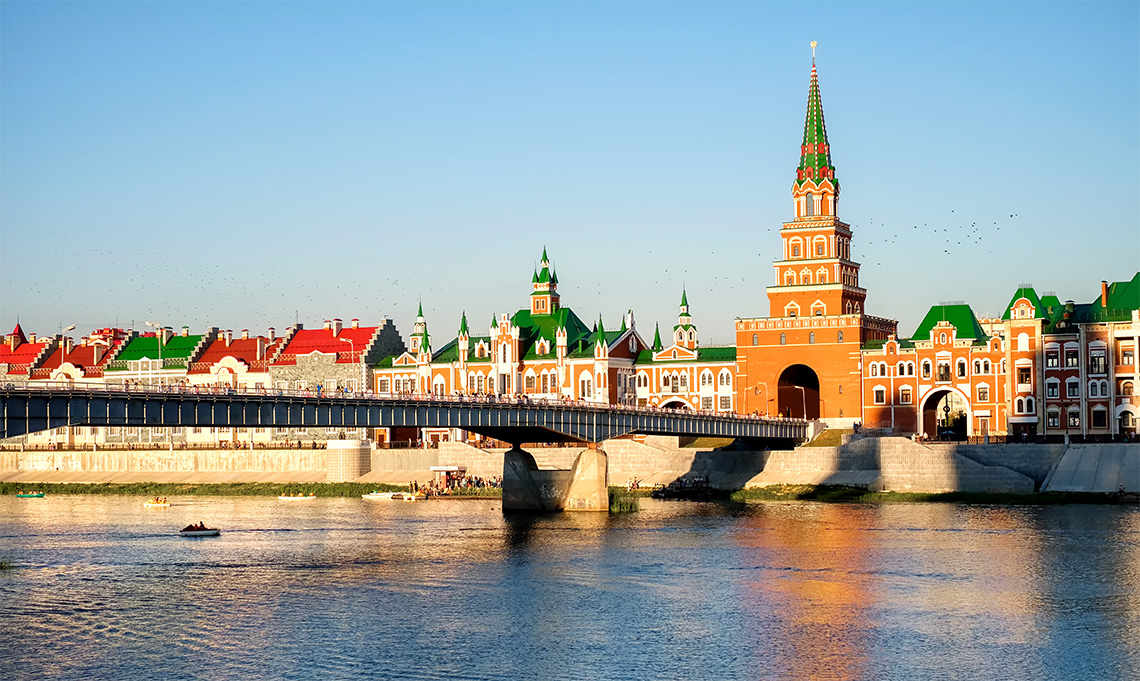 Набережная в Йошкар-Оле