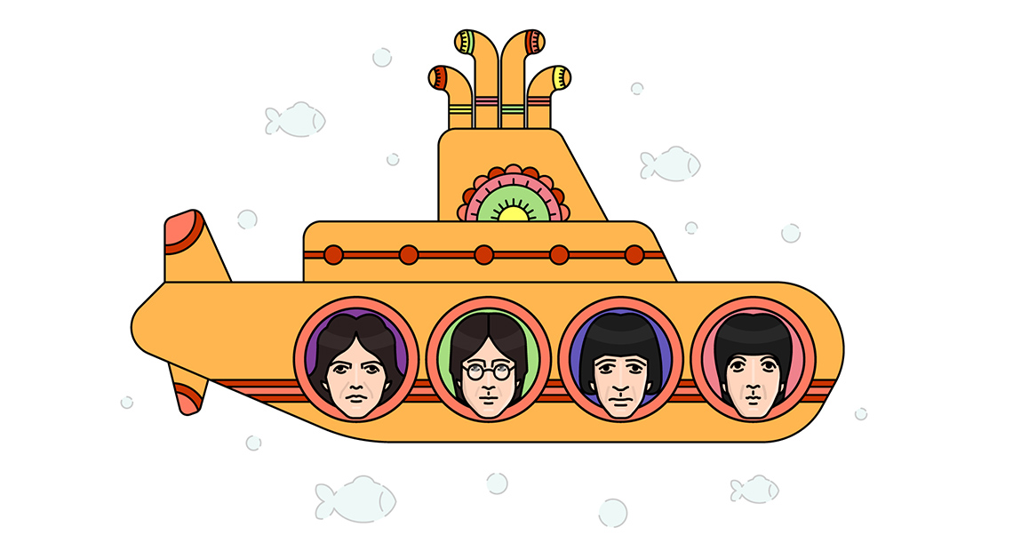 Жёлтая подводная лодка