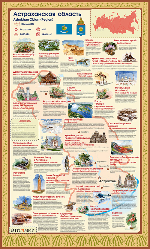 Путешествуй по России: Астраханская область Путешествуй по России: Астраханская область