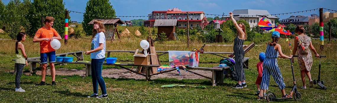 Запускаем воздушных змеев