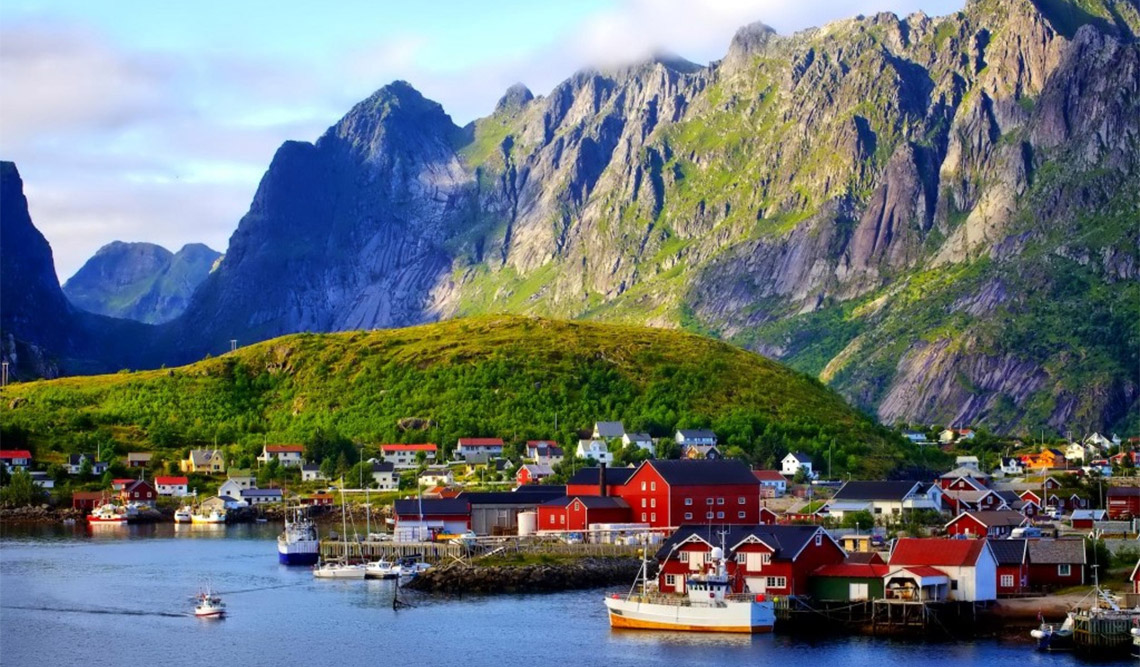 Города Норвегии: Осло, Берген, Олесунн и Тромсё