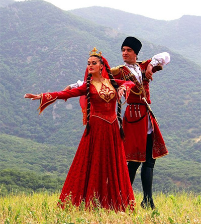 Танец лезгинка