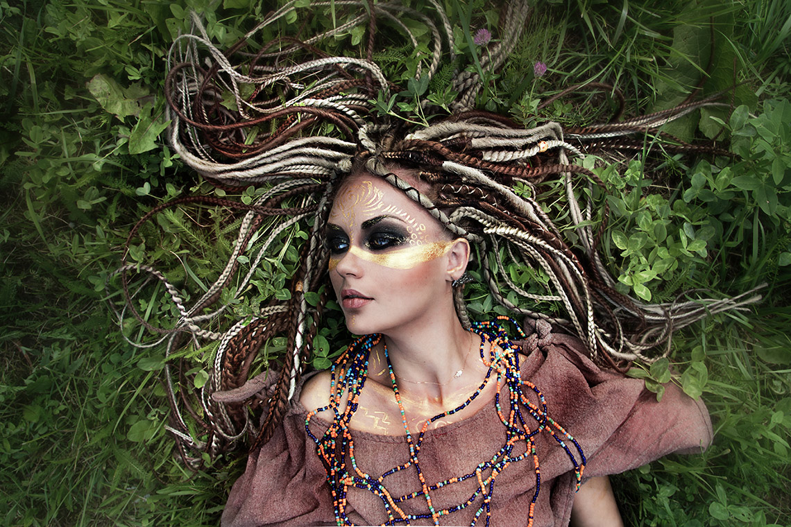 Причёска дреды Причёска дреды