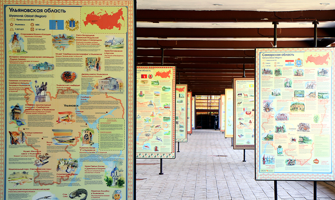 Галерея «Путешествие по России» в ЭТНОМИРе