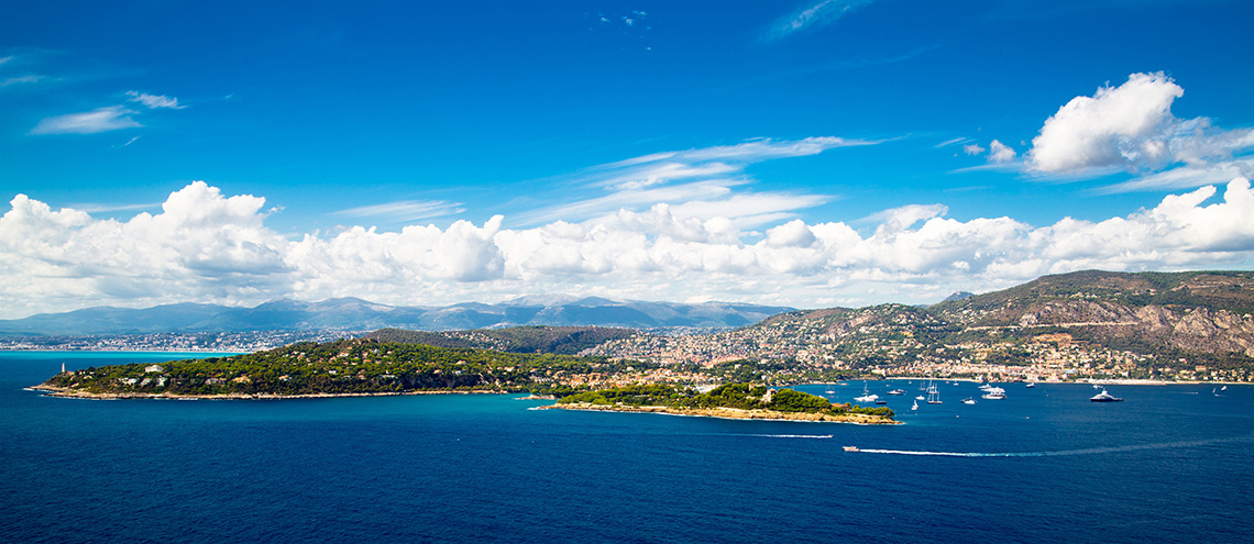 Лазурный берег Франции