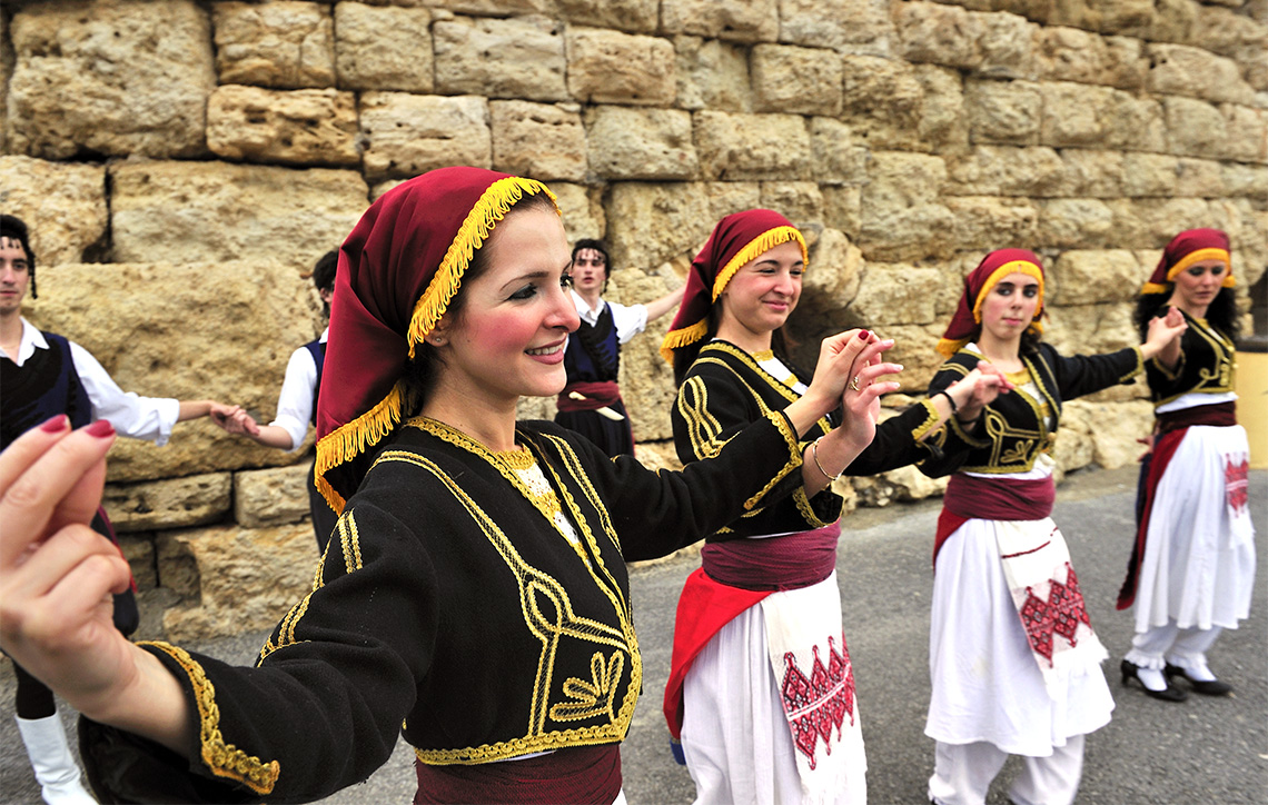 Греческий сиртаки