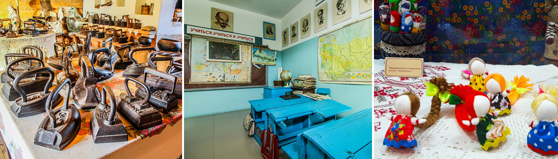 Музей утюгов, Музей СССР, Музей кукол