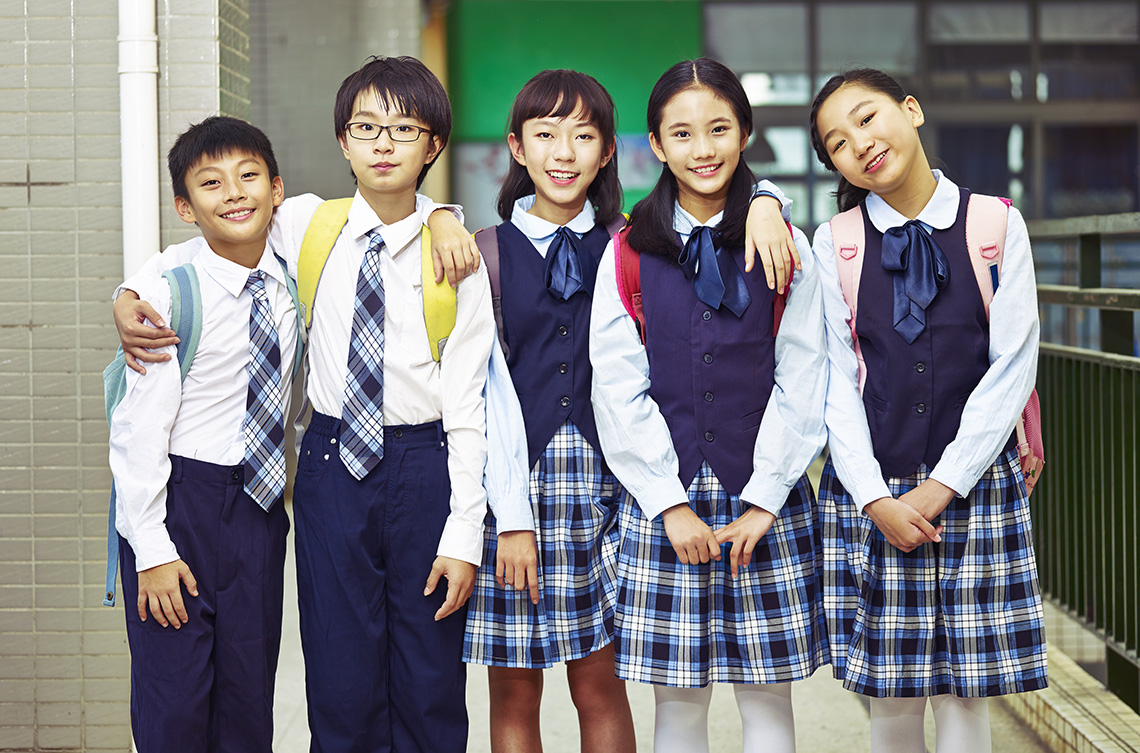 Школьная форма в Азии