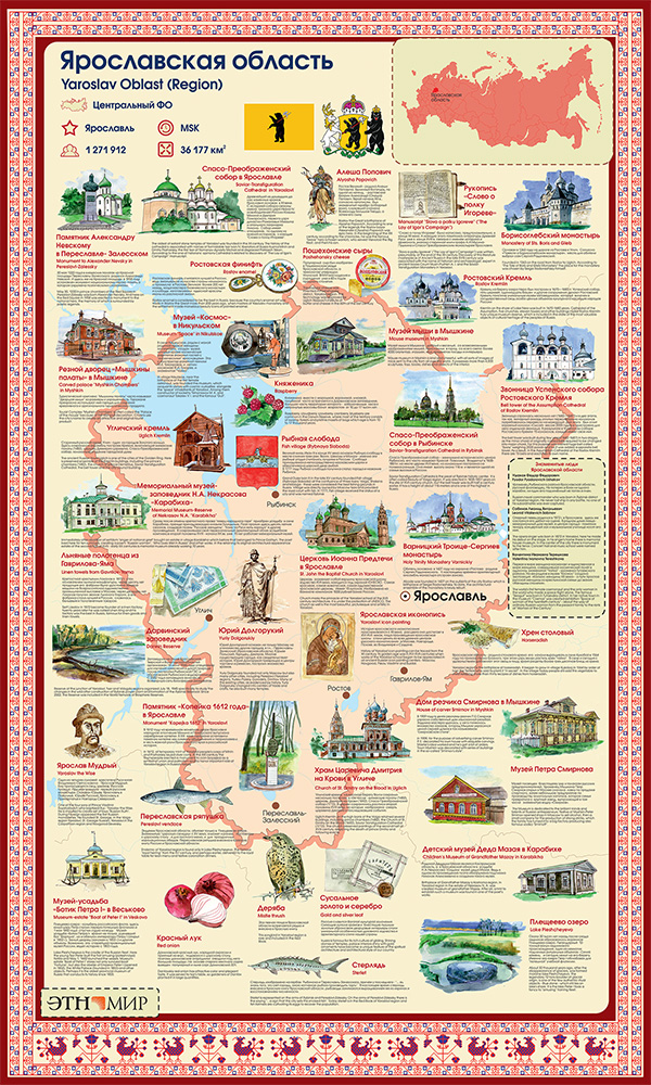 Информационный щит «Ярославская область