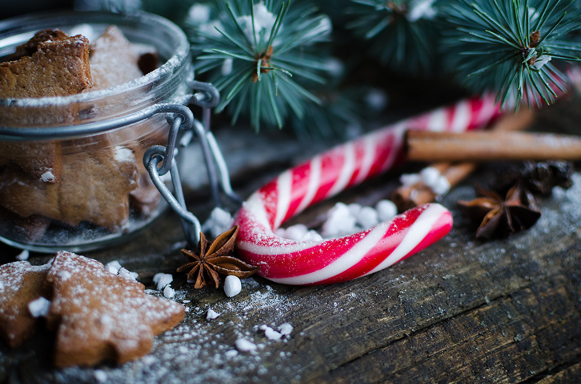 Рождественский леденец